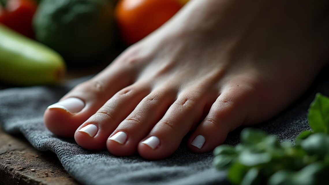 Le lien entre le trait blanc sur les ongles des pieds et les carences nutritionnelles