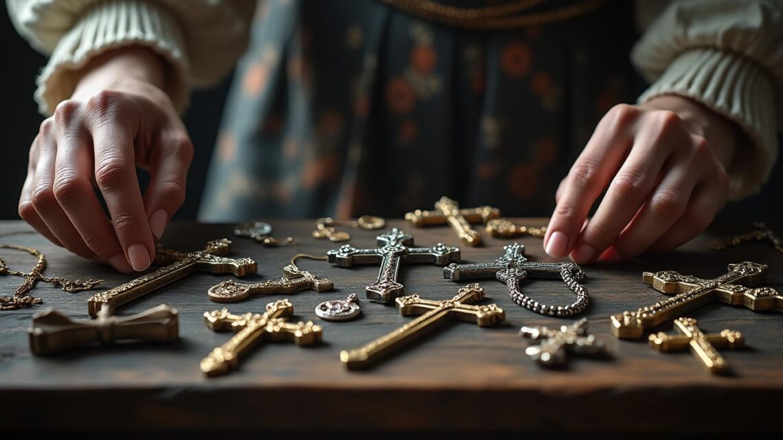 L’histoire fascinante des bijoux croix pour femme à travers les âges