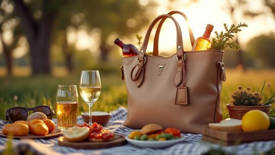 Pourquoi le sac cabas pour pique-nique chic est essentiel pour un déjeuner élégant en nature