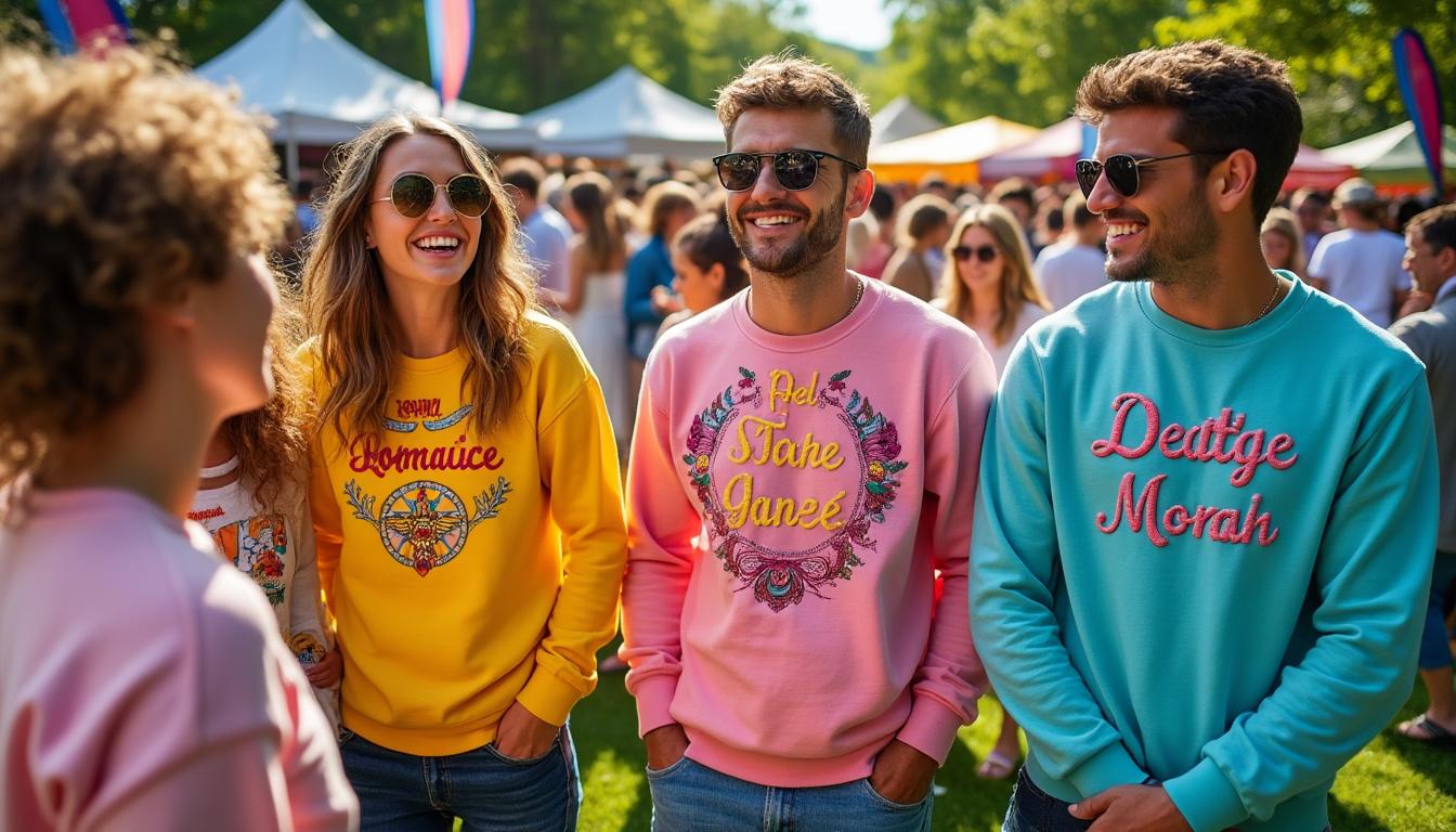découvrez comment choisir le sweat avec broderie logo personnalisé idéal pour votre événement, alliant style, qualité et originalité pour marquer les esprits.