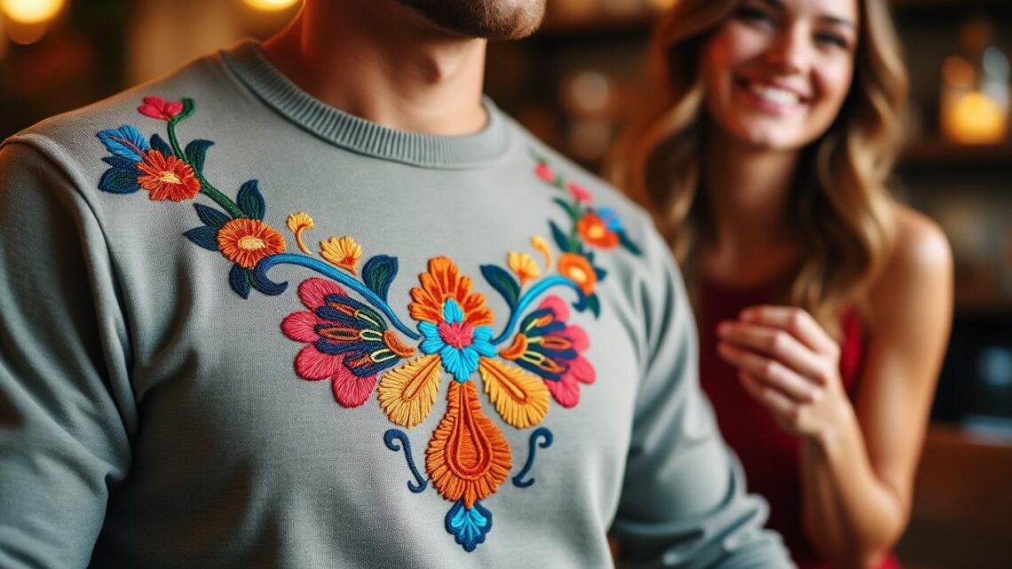 Le sweat avec broderie personnalisée : le choix parfait pour les événements spéciaux