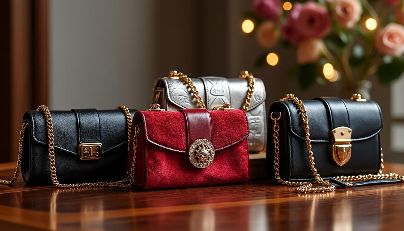 découvrez notre sélection des meilleurs sacs minaudière pour sublimer votre tenue avec élégance et style. trouvez le modèle parfait pour toutes vos occasions.