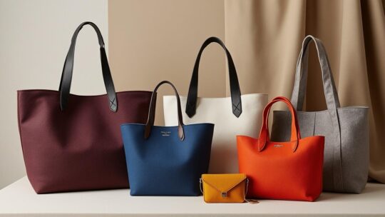 Les tendances 2025 des sacs cabas en feutre de laine à adopter dès maintenant
