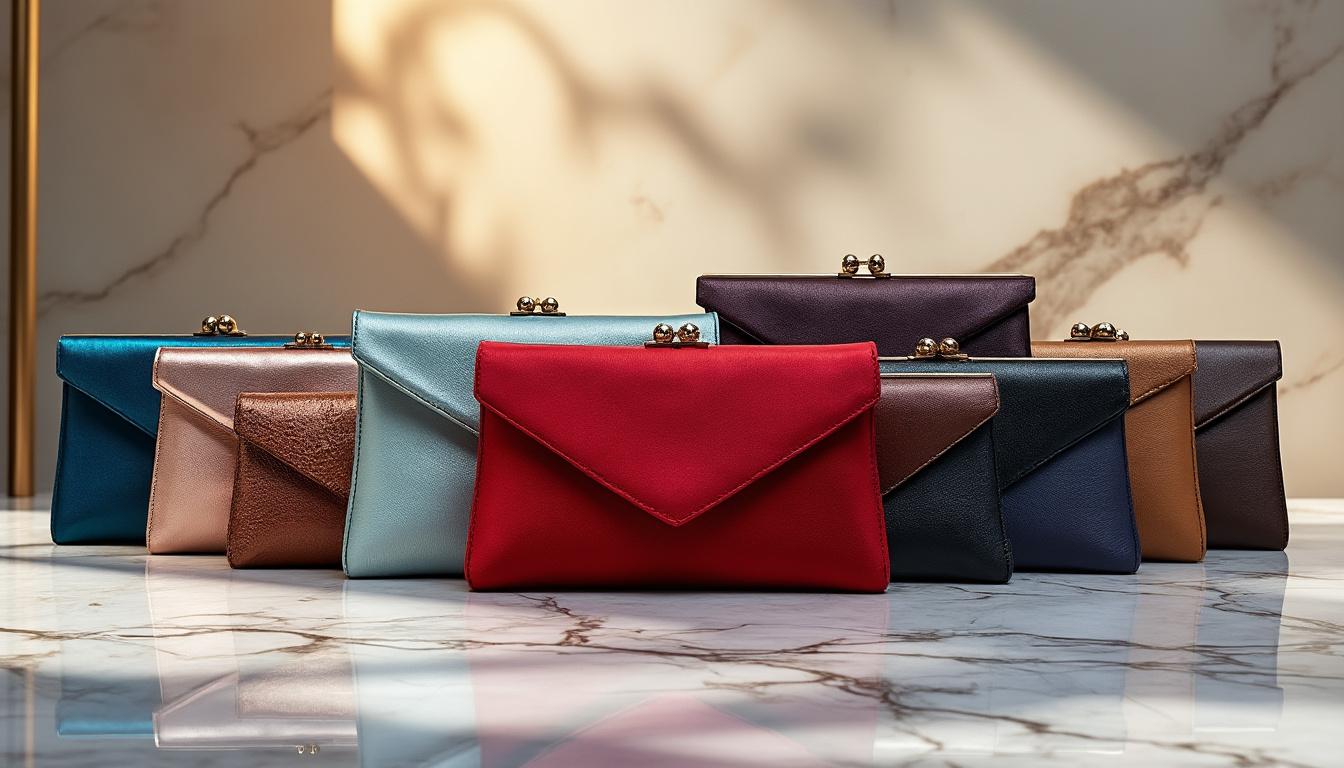 découvrez notre sélection des 10 sacs pochettes cérémonie les plus chics pour sublimer votre tenue et faire sensation lors de vos événements spéciaux.