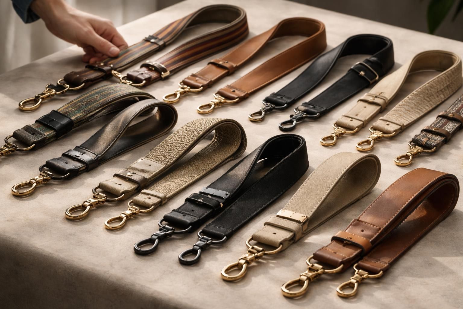 explorez notre guide complet des styles variés de bandoulières réglables et détachables disponibles sur le marché, alliant praticité et design pour tous vos besoins.