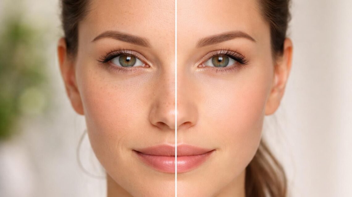 Atteindre le visage de vos rêves : l&rsquo;effet avant/après avec le dermaroller