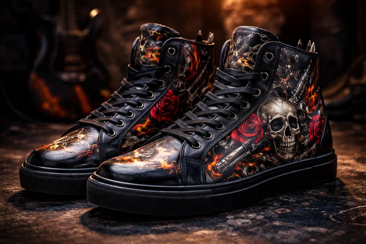 découvrez les chaussures christian audigier, alliant style tattoo et rock pour un look audacieux et unique. le retour d'une tendance emblématique pour affirmer votre personnalité.