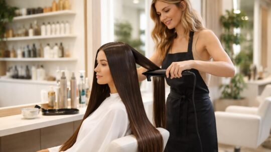 Lissage brésilien : prix coiffeur et entretien derrière