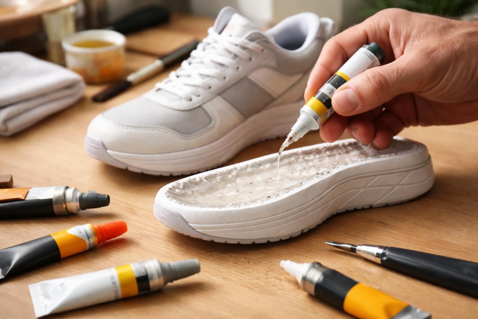 découvrez quelle colle pour semelle de chaussure de sport offre la meilleure résistance et adhérence pour réparer efficacement vos chaussures.