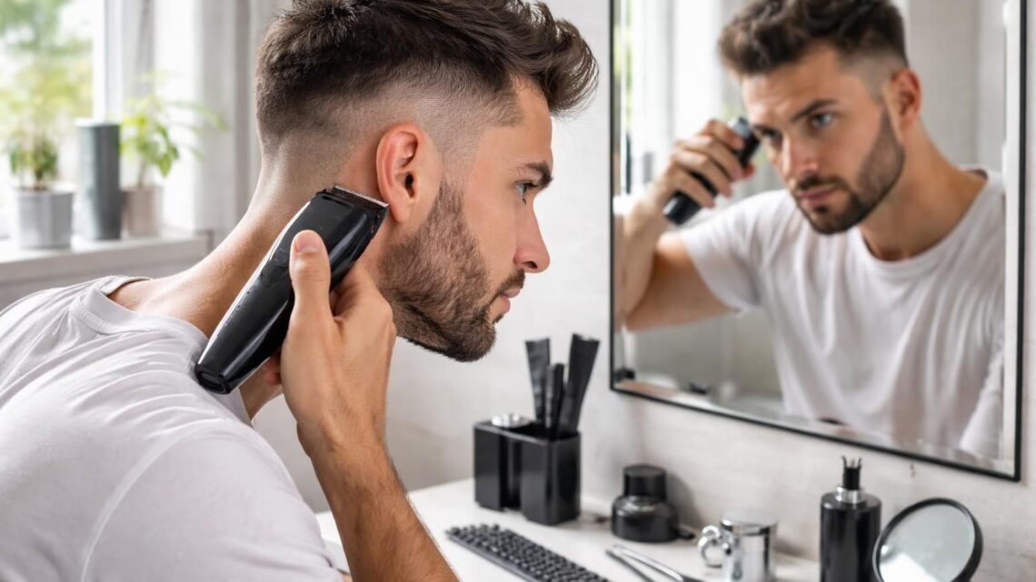 Guide pour réaliser une coupe homme avec dégradé bas chez soi