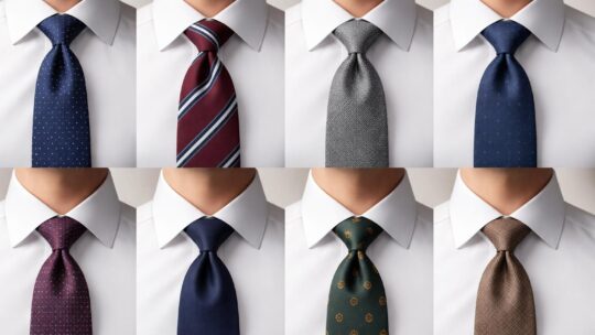 Les différents nœuds de cravate expliqués