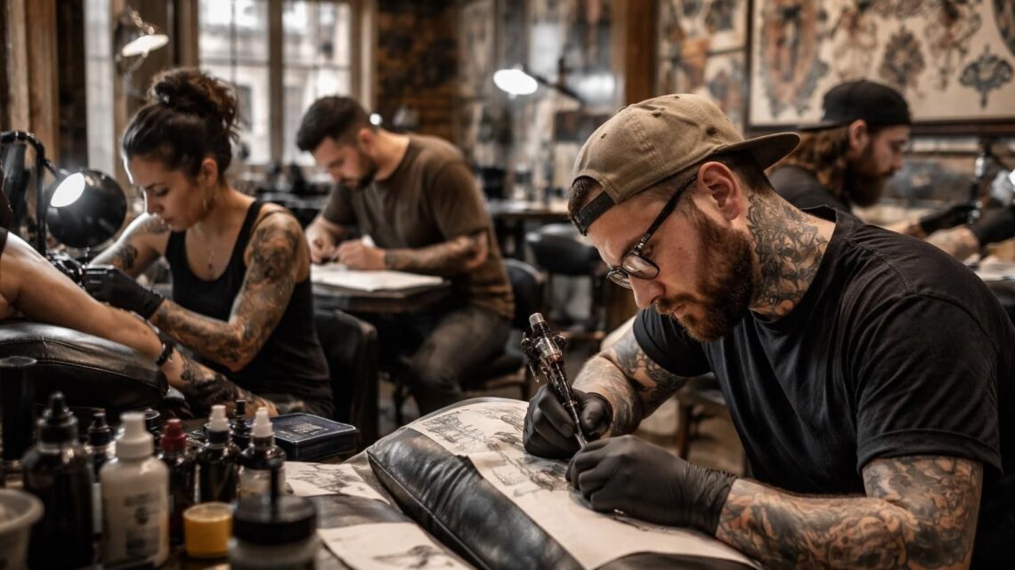 Les histoires derrière les œuvres : portraits de Tatoueurs à Colmar