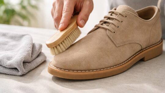 Nettoyer du daim sur une chaussure : gestes simples, résultat propre