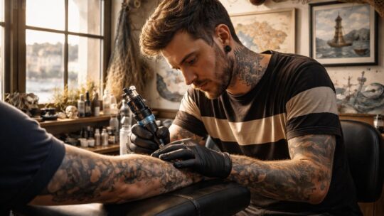 Tatoueur à Concarneau : la rencontre entre art et passion dans le Finistère