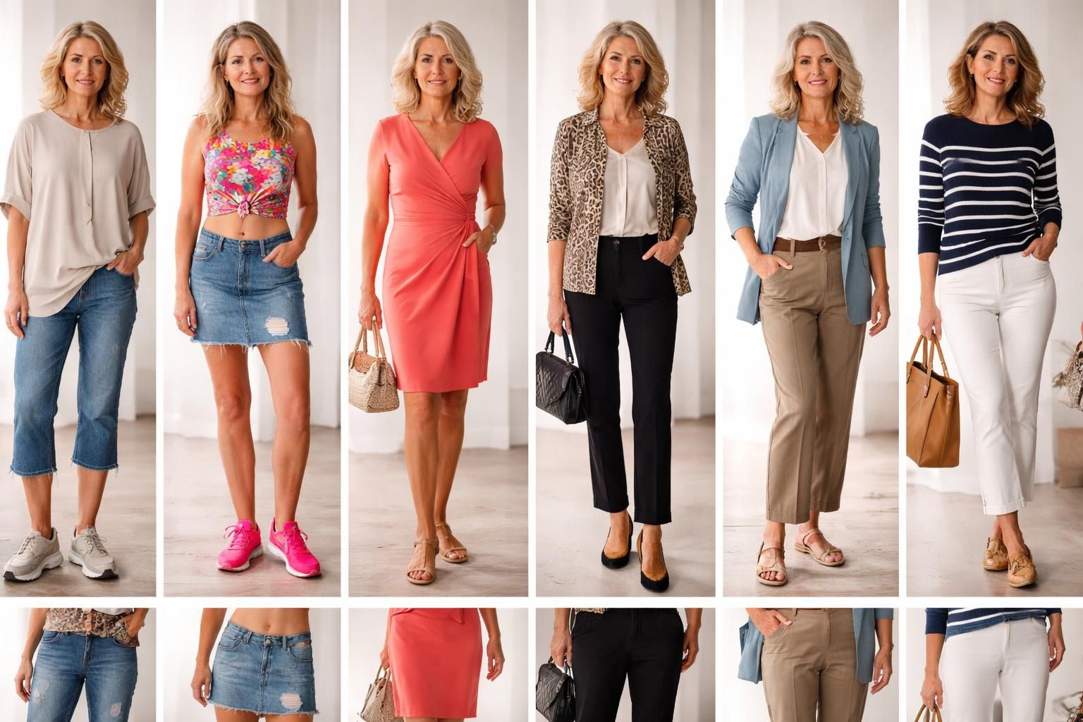 découvrez 5 tenues à éviter après 50 ans et des conseils pour les remplacer par des looks élégants et adaptés à votre âge.