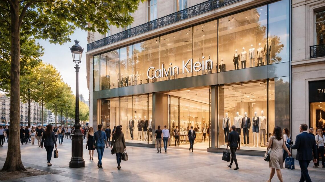 Comment Calvin Klein sur les Champs Élysées reste un symbole du design contemporain