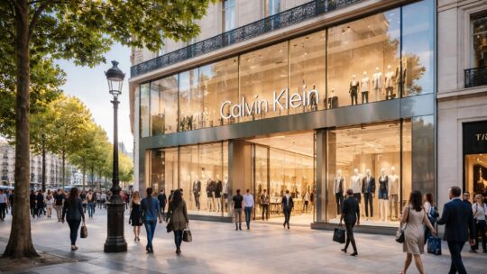 Comment Calvin Klein sur les Champs Élysées reste un symbole du design contemporain