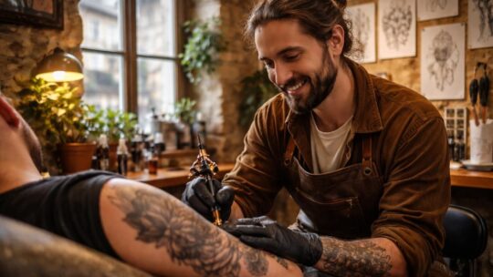 L&rsquo;art du tatouage : rencontre avec un tatoueur à Figeac