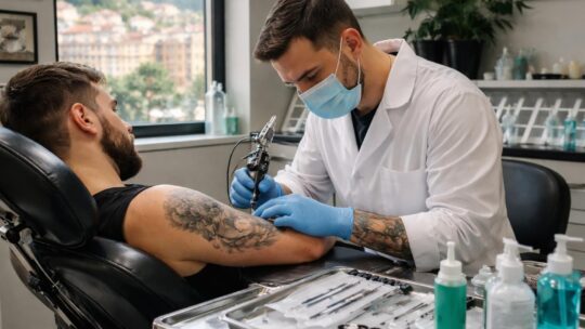 L&rsquo;importance de la sécurité et de l&rsquo;hygiène chez un tatoueur à Bastia