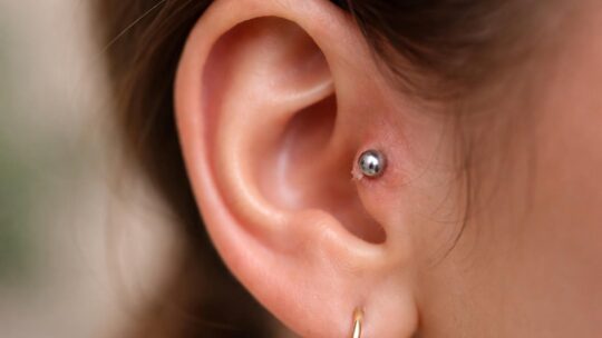 Piercing au tragus : douleur et cicatrisation