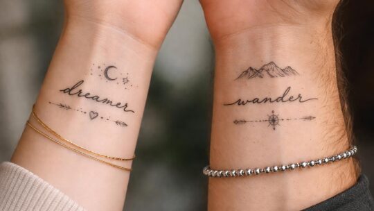 Prix tatouage au poignet : fineline, lettrage et symboles