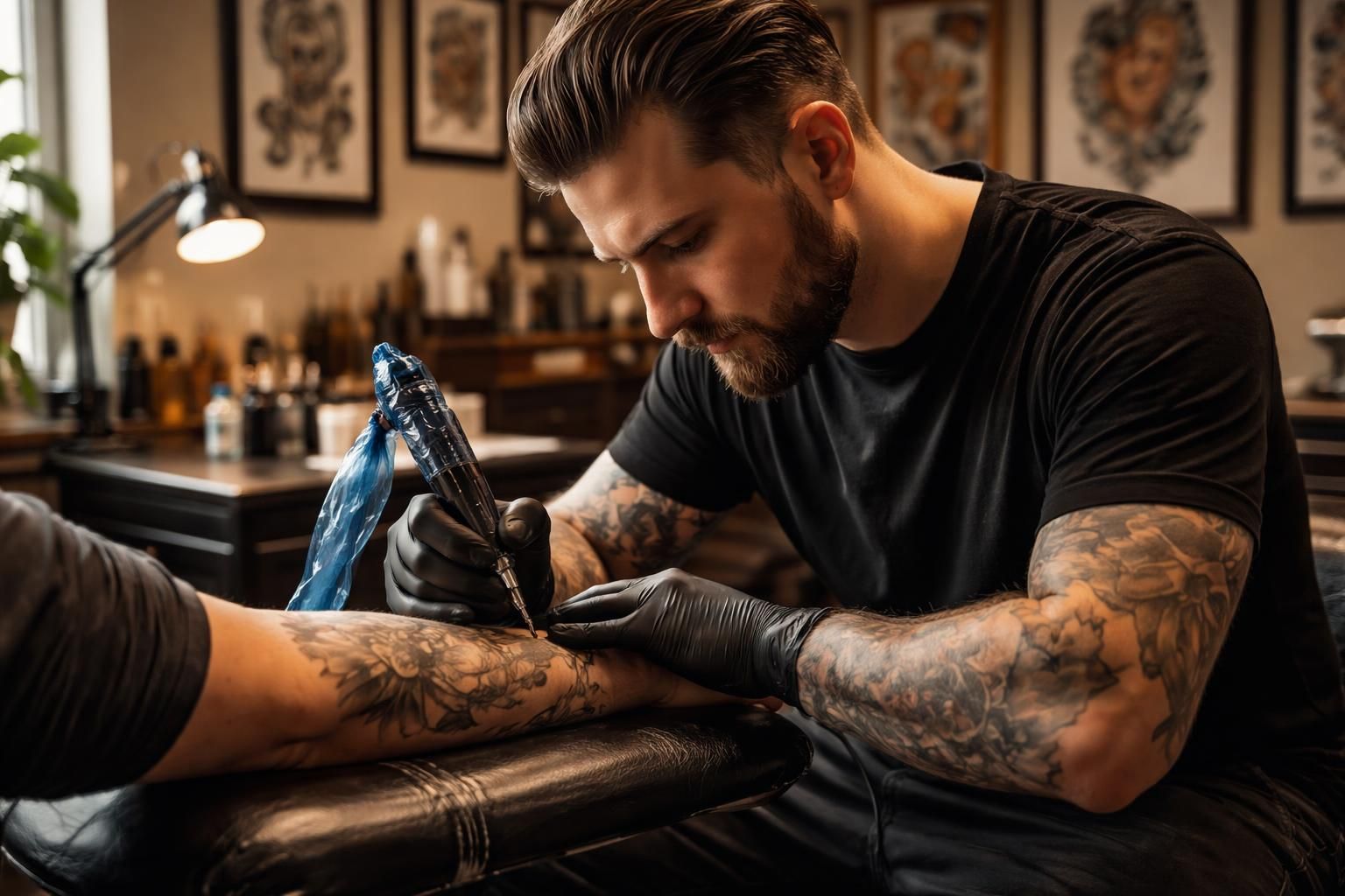 découvrez un tatoueur à étampes qui transforme l'art du tatouage en un véritable moyen d'expression unique et personnalisé.