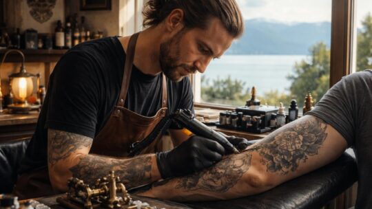 Tatoueur à Thonon : un regard sur l&rsquo;évolution des techniques de tatouage