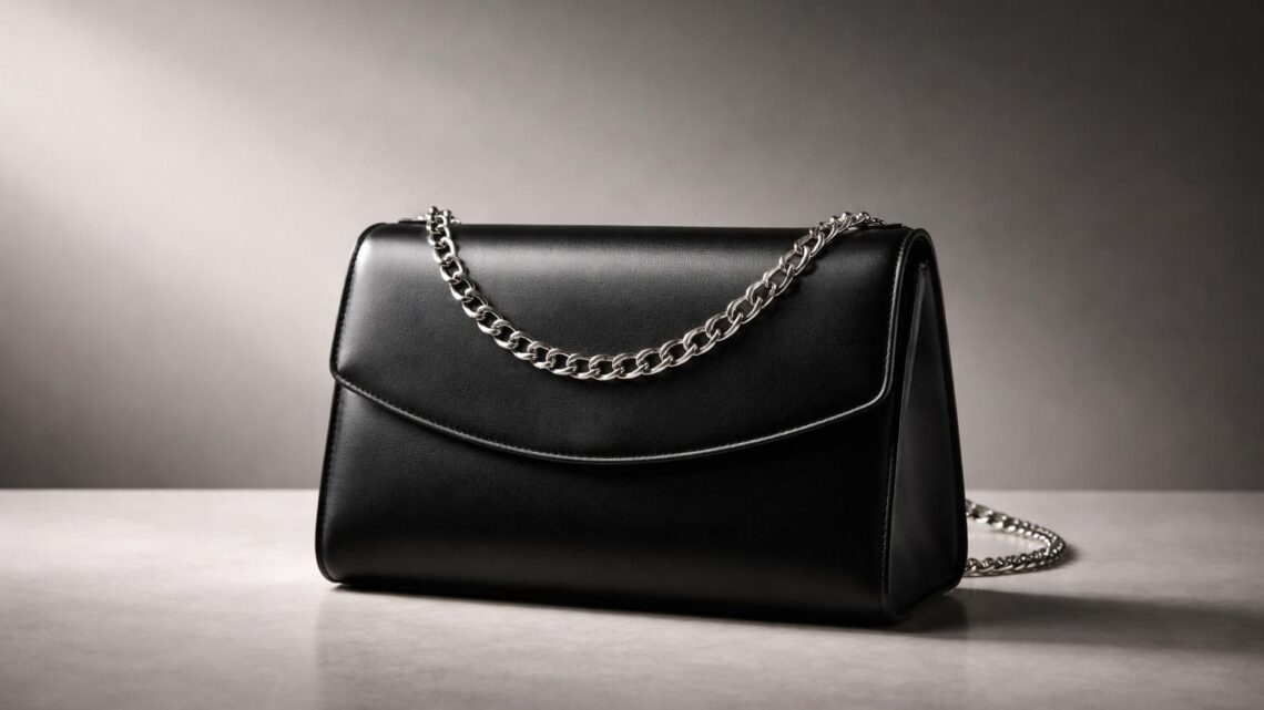 Sac noir chaîne : l&rsquo;accessoire élégant pour une sophistication affirmée