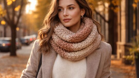 Tour de cou en laine pour femme : inspirations tendance