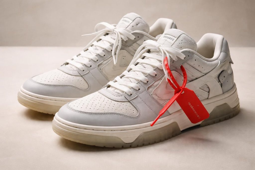 découvrez les secrets des chaussures collab off-white, ces sneakers de luxe alliant design innovant et style urbain exclusif.