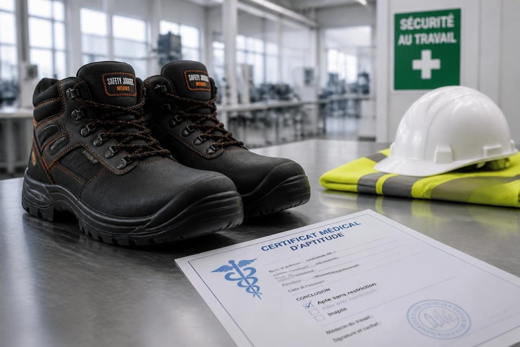 découvrez pourquoi investir dans des chaussures de sécurité et un certificat médical est essentiel pour protéger vos employés et assurer la conformité de votre entreprise.