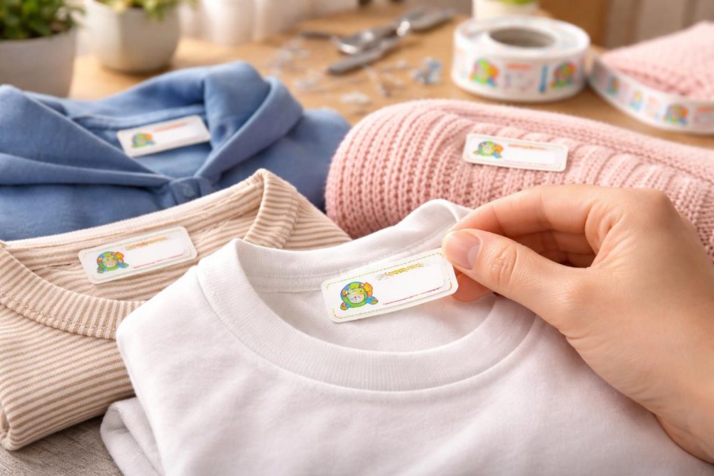 découvrez comment utiliser facilement nos étiquettes autocollantes pour vêtements grâce à ce mode d’emploi simple et pratique.