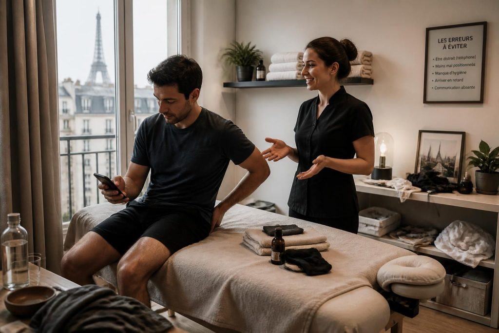 découvrez les erreurs courantes à éviter lors de votre premier rendez-vous avec une masseuse à paris pour une expérience détente réussie.